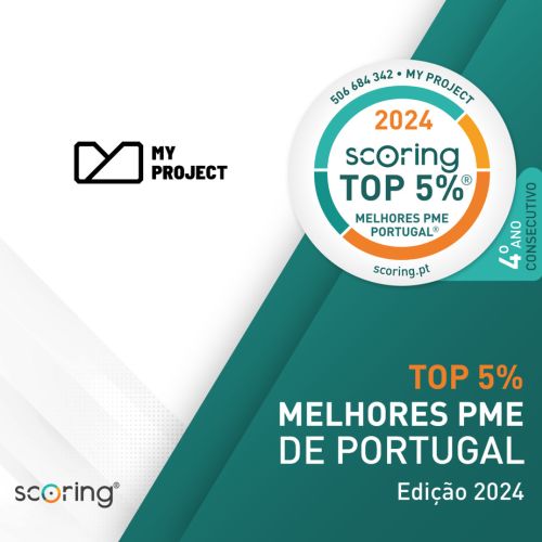 MY PROJECT Recebe Certificação de Desempenho e Solidez Financeira “Excelente”
